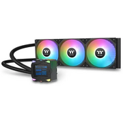  СВО Thermaltake LA360-S (cl-w462-pl12sw-a), LCD, 4-pin, ARGB, 120мм, белый, retail 