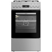  Кухонная плита Hotpoint HSG5F1HX серебристый 