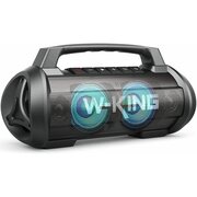  Портативная колонка W-King D10 (One Mic) черный 