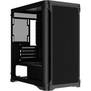  Корпус SAMA S31E Black (S31E-BKMMA0X1-GL) без БП, Midi-Tower, TG, no fans, 2xUSB 3.0 + 1xUSB 3.2 Type-C, mATX, mITX 