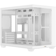  Корпус Ocypus Gamma C54 WH White (Gamma-C54-WHD000XX-GL) без БП, Midi-Tower, TG, no fans, 1xUSB-C + 2xUSB 3.0, mATX, mITX 