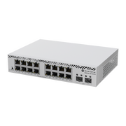  Коммутатор управляемый MikroTik CSS318-16G-2S+IN Cloud Smart Switch, 16x1Гбит/с, SFP/uplink: SFP+ 2x10Гбит/с 