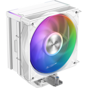  Кулер SAMA A40L WH (A40-WHWAYXOX-G) (240W, 4-pin PWM, 152mm, 4x6mm, ARGB, 1x120mm, 75.2CFM, 29dBA, 2200RPM, S: 1851/1700/1200) 