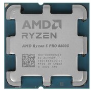  Процессор AMD Ryzen 5 Pro 8600G OEM (100-000001239) (Phoenix, 4nm, C6/T12, Base 4.30 GHz, Turbo 5.00 GHz, Radeon 760M (RDNA 3.0) 