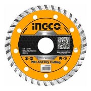  Диск алмазный отрезной INGCO DMD031251 Turbo 125мм 