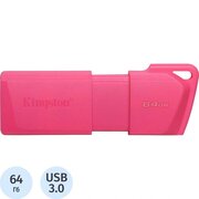  USB-флешка Kingston Exodia M KC-U2L64-7LN 64GB USB 3.2 DT DTXM Neon Pink 