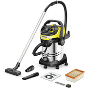  Строительный пылесос Karcher WD 7 Control P S 30/6/35/T (1.628-385.0) серебристый 