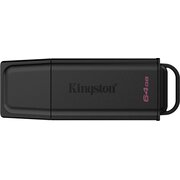  USB-флешка Kingston DataTraveler Exodia DTXG2/64GB USB3.0 черный/черный 