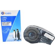  Картридж ленточный G&G GG-M21-750595WT черный на белом 19.1x6.4 для Brady BMP21-PLUS/BMP21-LAB 