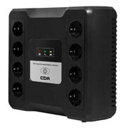  ИБП CBR Crystal CTL-600B-8F-LDK Line Interactive, 600 VA/360 W 8xEuro, 8 с резервированием и фильтрацией, Breaker 