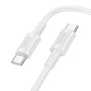  Кабель Borofone BX111 Type-C/Type-C White 