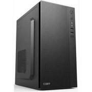  Корпус CBR MX08 (PCC-MATX-MX08-550W), c БП PSU-ATX550-12MD (550W/120mm), mATX Minitower, 2*USB 2.0, HD Audio+Mic, Black 