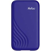 Внешний SSD Netac 128Gb ZX20 III Evo (NT01ZX20Ⅲ Evo-128G-32BL) (USB3.2 Gen1 Type-C, 550/480MBs, 93x52x9mm, 34g, plastic) Blue 