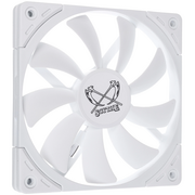  Кулер Scythe Kaze Flex II 120 Slim White (KFS1215FD18W-P) (120x120x15mm, 4-pin PWM, 48CFM, 27.8dBA, 1800RPM) 