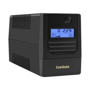  ИБП ExeGate Smart LB-450.LCD.AVR.4C13 (EX299630RUS) 450VA/270W, LCD, AVR, 4*C13, батарея 12V 4.5Ah, Black 