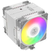  Кулер Scythe Mugen 6 Tuf Gaming White Edition (SCMG-6000TufW) (240W, 4-pin PWM, 154mm, Al/Cu, 6x6mm, ARGB, 2x120mm, 75.17CFM) 