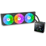  СВО Thermaltake TH360-S V3 (cl-w470-pl12sw-a), LCD, 4-pin, ARGB, 120мм, черный, retail 
