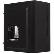  Корпус Foxline FZ-015 Forza без БП, mATX, w/o PSU, 2xUSB2.0, Black, Fan, no power cord 