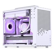  Корпус JONSBO Z20 Mesh White, TG, mini-ITX, mATX, белый 