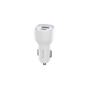  АЗУ PERO AC05 USB-A QC3.0 + USB-C PD, 38W белое 