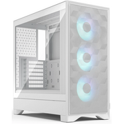  Корпус Fractal Design Pop 2 Air TG RGB White (FD-C-POA2A-04) без БП, Midi-Tower, 3x120mm, 1xUSB-C + 3.2 ATX, mITX 