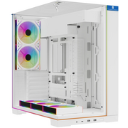  Корпус Thermalright TR-A70 Vision White Fan5-M (TRA70VF5MW) / TG / 5x120mm ARGB PWM Fans / ARGB Strip / 9.16'' LCD screen / USB TYPE-C / ATX 