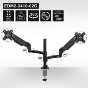  Настольное крепление ExeGate EDM2-3410-02G (EX300164RUS) 