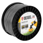  Леска для триммеров Denzel 96813 d-2.4мм L-260м 