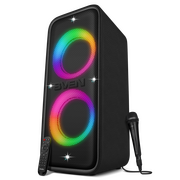  Портативная акустика SVEN PS-1650 черная кожа 