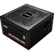  Блок питания CBR PSU-ATX650-12DT ATX 650W, 80+ White, APFC, 12cm fan, 20+4pin/1*8+(4+4)pin/2*6+2pin/2*IDE/4*SATA, 1.5м кабель питания, чёрный 