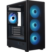  Корпус XASTRA A315M 4ARGB Black (A315M-1FA36A-1FA12A) mATX/Mesh/ Screwless TG/ 1x120mm+1x360 FA ARGB PWM fans 