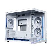  Корпус XASTRA QW505M 6ARGB-FN-C10 (QW505M-6FN12A-C10-WH) White mATX/Aquarium/Screewless/ 6x120mm ARGB PWM FN fans/Argb+PWM HUB 10port/Led strip 