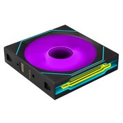  Вентилятор Lian Li Uni Fan SL Inf Flex 120 / 12SLIN1F1B Black (G9F.12SLIN1F1B.R0) / 120x124x28мм (PWM, ARGB, 2300 об/мин (Max.), 29.2dBa) 
