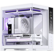  Корпус JONSBO D34 White, mini-ITX, mATX, белый 