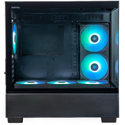  Корпус XASTRA Q500M 6ARGB-FA-C6 Black (Q500M-1FA36A-1FA24A-1FA12A-C6) mATX/Aquarium/Screewless/1x120mm,1x240,1x360 ARGB PWM FA fans/Argb+PWM HUB6port 