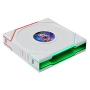  Вентилятор Lian Li Uni Fan TL LCD Flex 120 Reverse Blade / 12RTLLCD1F1W White (G9F.12RTLLCD1F1W.R0) / 120x124x28мм (PWM, ARGB, 1900 об/мин, 31dBa) 