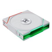  Вентилятор Lian Li Uni Fan TL Flex 120 / 12TL1F1W White (G9F.12TL1F1W.R0) / 120x124x28мм (PWM, ARGB, 2600 об/мин (Max.), 33dBa) 