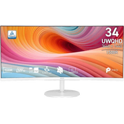  Монитор MSI PRO MP341CQW E12 (9S6-3PB2CT-211) Curved VA White 