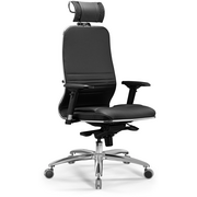  Кресло Метта KL-3.04 Infinity Easy Clean Z509339421 экокожа с подголов. крестов. металл хром 
