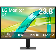  Монитор LG 24U411B-B черный 