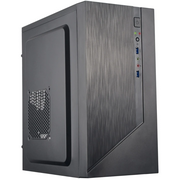  Корпус Foxline Forza FZ-015-U32 mATX black, без БП, w/o PSU, w/2xUSB3.0, no pwr cord, Fan 