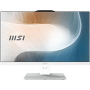  Моноблок MSI Modern AM242P 1MA-2449XRU (9S6-AE0732-2449) Full HD Core 5 120U 8Gb SSD500Gb Graphics без ОС GbitEth WiFi BT клавиатура мышь Cam белый 