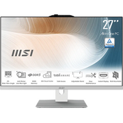  Моноблок MSI Modern AM272P 1MA-1469XRU (9S6-AF8242-1469) Full HD Core 5 120U 16Gb SSD500Gb Graphics без ОС GbitEth WiFi BT клавиатура мышь Cam белый 