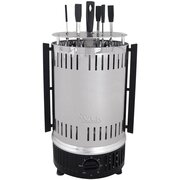  Электрошашлычница VLK Palermo-6600 стальной/черный 