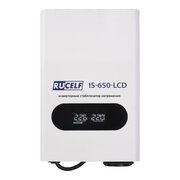  Стабилизатор напряжения Rucelf IS-650-LCD 0.6кВА белый 