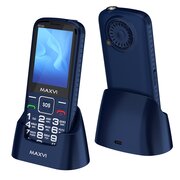  Мобильный телефон Maxvi B22ds синий 
