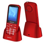  Мобильный телефон Maxvi B22ds красный 