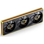  Вентилятор JONSBO ZE-360BR (3 in 1) 362х123х28мм Reverse (PWM, ARGB LED, 700-1800об/мин, черный) Retail 
