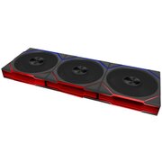  Комплект вентиляторов (3шт.) Lian Li Uni Fan TL Flex 120 / 12TL1F3B Black (G9F.12TL1F3B.R0) / 120x124x28мм (PWM, ARGB, 2600 об/мин (Max.), 33dBa) 
