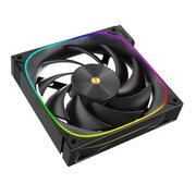  Вентилятор Geometric Future Squama Ultimate 3003B-14 Black (1F3003B114000) 140mm / ARGB, PWM, 140x140x30 mm, 800-2400 rpm, 106 cfm, 36 dBA 